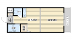 茨木市中総持寺町の賃貸物件間取画像